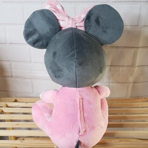 Disney Pink Baby Minnie Mouse Singing Musical Talking Plush Stuffed Soft Toy - Picture 4 of 9